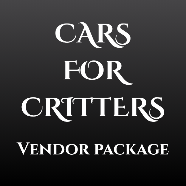 Cars for Critters - Vendor Registration